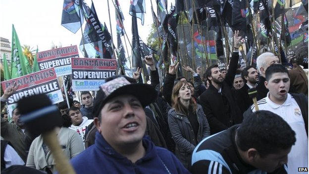 Argentine protestation économie